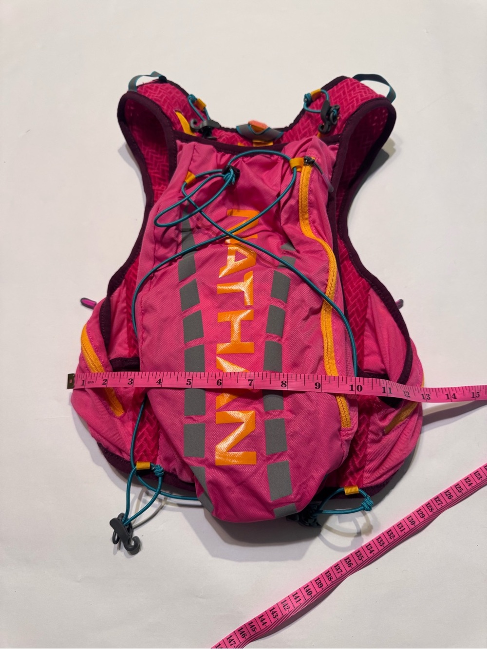Nathan VaporAiress Ultra-Light Hiking Hydration Vest Pink 2L Bladder - Picture 2 of 7